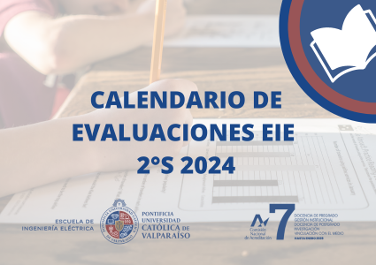 Calendario de evalaciones