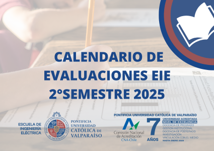 CALENDARIO DE EVALUACIONES EIE