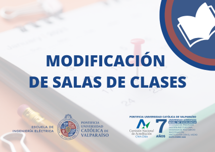 modificación de sala de clases